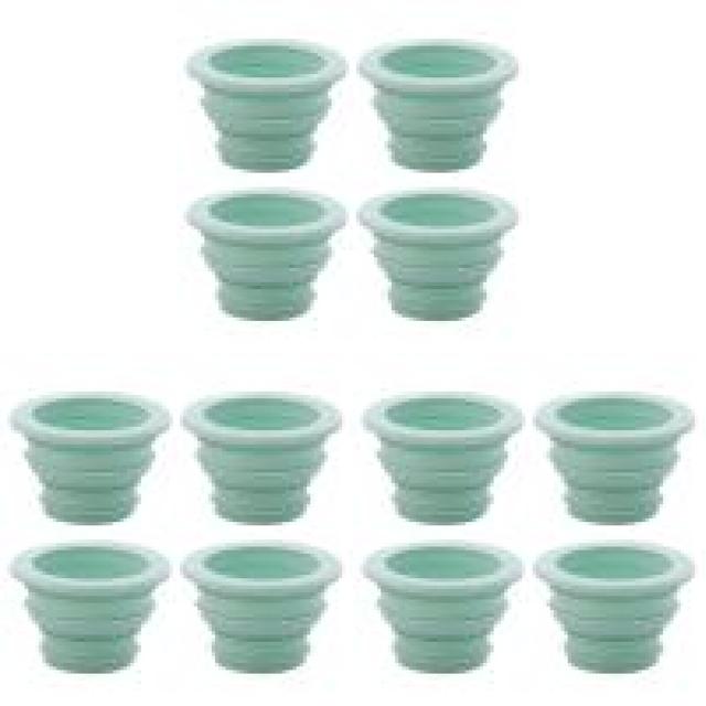 Manguera de cocina, tubo de drenaje, lavabo, tapón de fregadero, tubo de drenaje, anillos de sellado de alcantarillado, verde, 4 Uds.