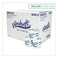 Windsoft Toilet Paper, Septic Safe, 1Ply, White, 4 x 3.75, 1000 Sheets/Roll, 96 Rolls/Carton