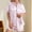 Red, variant on Womens Pajama Silk Pajamas Women Stripe Short Sleeve Sleepwear Soft Button down Loungewear Women Two Piece Outfits Sets Women’s Pajamas XL
