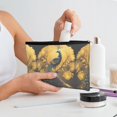 thumbnail image 7 of Cauagu Elegant Gold Leaf Peacock for Tyvek Makeup Bag,Reusable Travel Cosmetic Bag Women Organizer Toiletry Bag Birthday,Gifts for Women Girlfriend Mom Teacher 6.5’’*8.9’’, 7 of 7