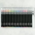 thumbnail image 3 of ArtSkills Watercolor Markers and Water Brush Pen, Brush Tip, Assorted Colors, 20 Pack, 3 of 7