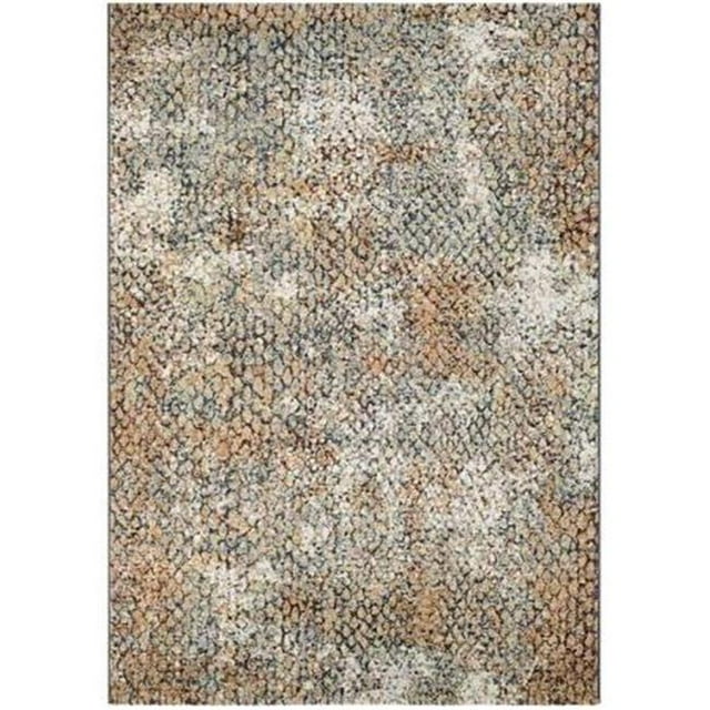 Couristan 79284848020037T 2 ft. x 3 ft. 7 in. Easton Zen Rug, Earthtones