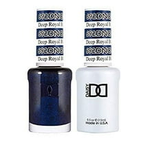 DND Nail Polish Gel & Matching Lacquer Set - 692 DEEP ROYAL BLUE