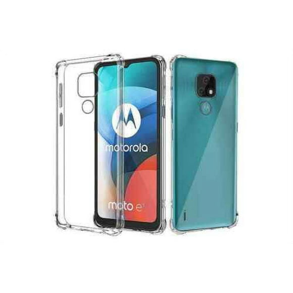 SuperShield Moto Edge Plus Case, Motorola Moto Edge Plus Phone case, Soft TPU Crystal Transparent Slim Anti Slip Protective Phone Case Cover for Motorola Moto Edge Plus (Clear Anti-Shock TPU)