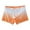 Dark Orange, variant on zeranth Men Gradient Color Ice Silk Underwear Mid-rise Seamless U-convex Shorts Briefs Slim Fit High Elasticity Panties
