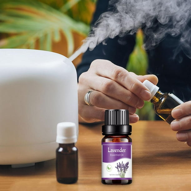 Aceites esenciales de aceite soluble en agua de 10 ml para difusor de humidificador (lavanda)