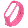 thumbnail image 2 of VONKY Bracelet de Remplacement Bracelet Souple Bande Ronde Résistant à l'Usure Bracelet Intelligent Bracelet Bracelet de Sport de Remplacement pour Mi 3 Rose Rouge, 2 of 8