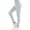 Light Blue, variant on Posijego Girls Leggings Ruffled Hem Full Length Slim Leg Long Pants for Kids Girls High Waist Workout Yoga Dance Leggings