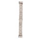 thumbnail image 2 of Banda De Metal Smartwatch, Pulsera De Reloj Ajuste Perfecto Ajustable De Moda Para Reloj Redmi Cergrey Tres Cuentas Sólidas, Plata, 2 of 8