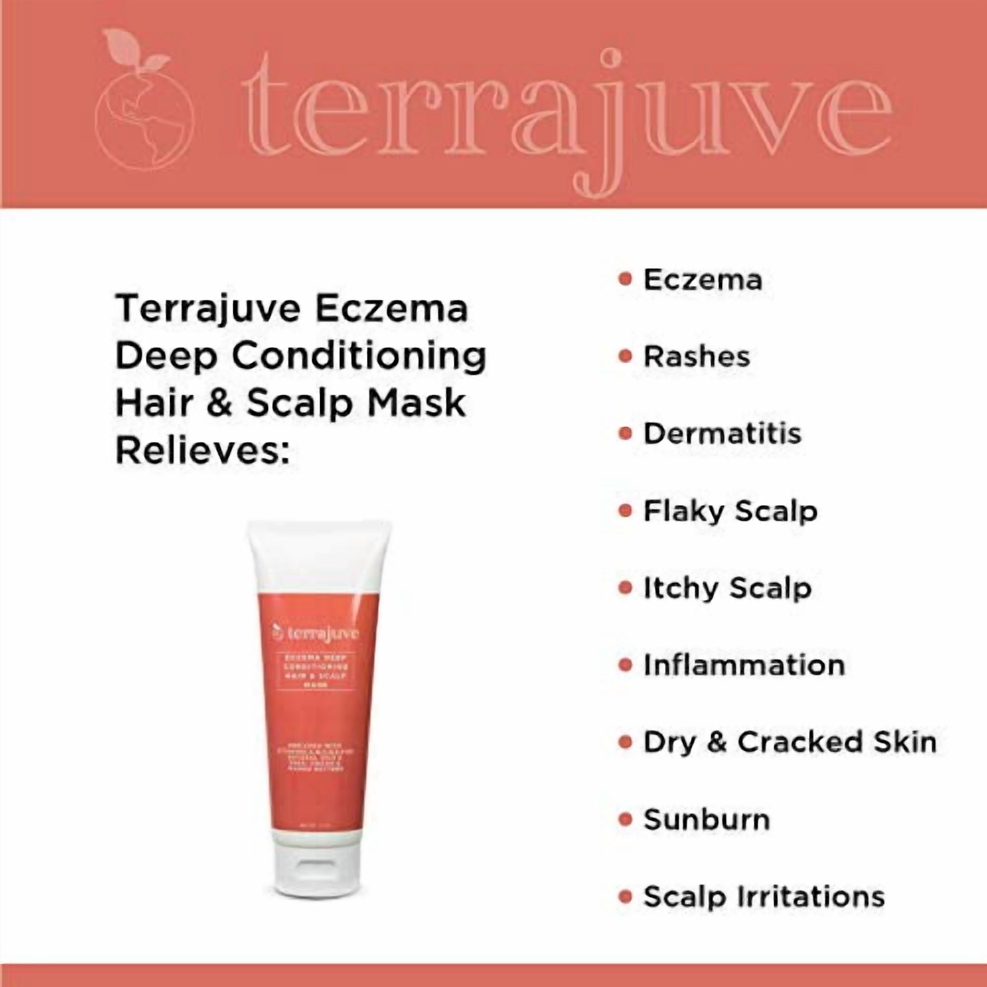 Terrajuve - Eczema Hair and Scalp Mask Organic Natural Made USA
