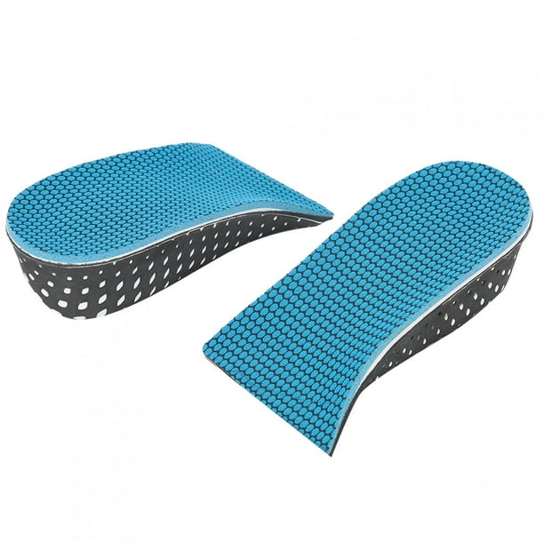 Plantilla aumentada para zapatos, plantilla elevadora para zapatos de mujer, soporte para el arco, almohadilla para zapatos, plantilla aumentada a la mitad, ultra sensible