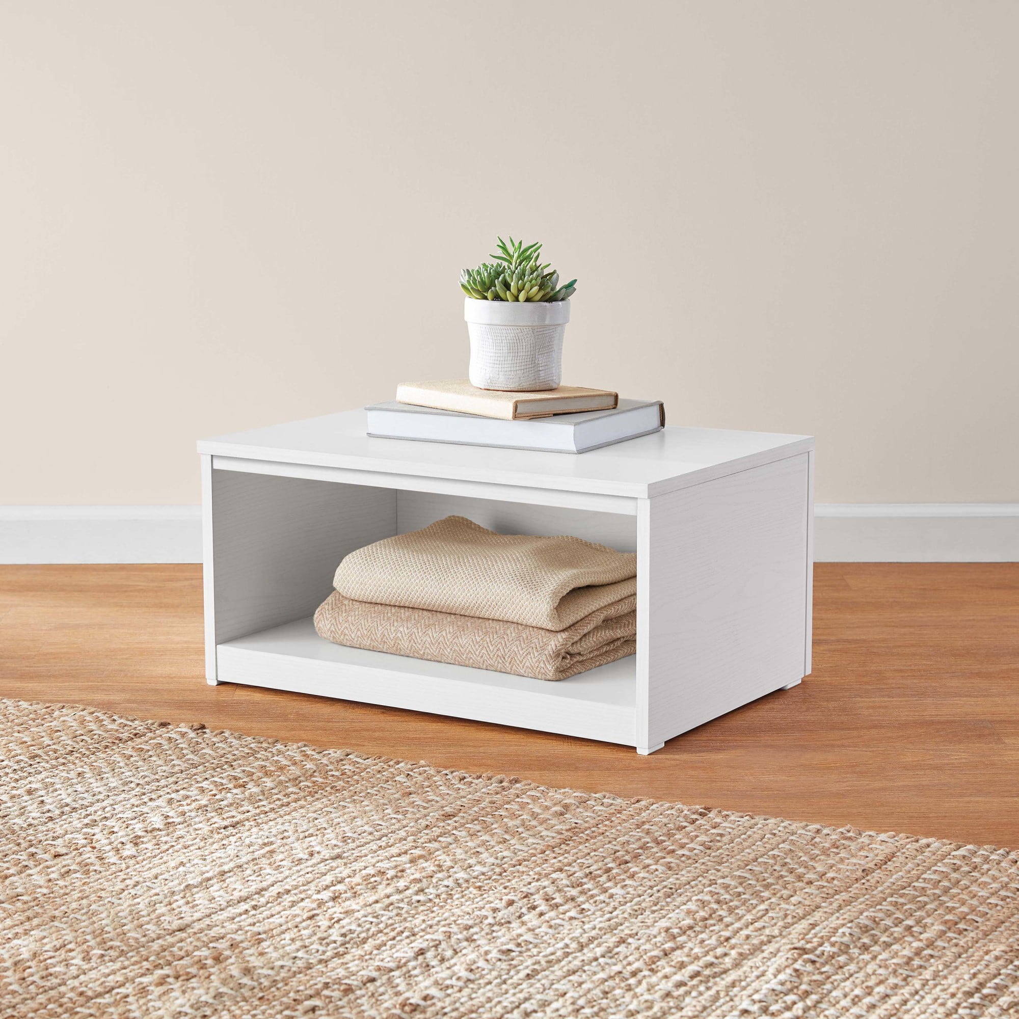 Mainstays Ardent Open Shelf Modular Storage System, White