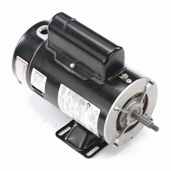 Pool Pump Motor, Capacitor-Start, 1, 1/10 HP, 56Z Frame, 3,450/1,725 Nameplate RPM SDS1102