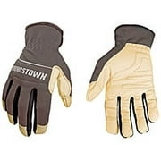 Youngstown Glove 12-3180-70-XL General-Purpose Work Gloves XL Slip-On Cuff Wing Thumb Gray/Tan
