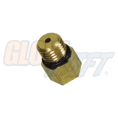 GlowShift Chevrolet GM Duramax 6.6L Diesel Fuel Pressure Gauge Adapter