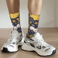 thumbnail image 6 of Logiee Mouse Cheese Print Adult Socks for Men & Women,Calf Socks, Ankle Socks,Boots Socks,Breathable Casual Sock,Unisex Crew Socks, 6 of 6