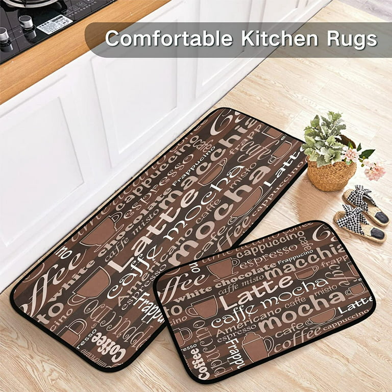Non-slip Kitchen Floor Mat, Daisy Kitchen Rugs, Household