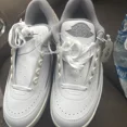 thumbnail image 4 of Ni - ke Ni - ke Air Jordan 2 Retro Low Python White Sanddrift Cement DV9956-100 sz 8.5 New, 4 of 5