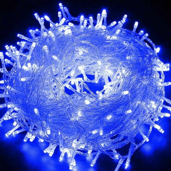 Morttic 100 LED Christmas Fairy String Lights, 8 Lighting Modes 33ft Plug in String Waterproof Mini Lights for Outdoor Indoor Holiday Christmas Wedding Party Bedroom Decorations