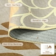 thumbnail image 6 of TWINNIS Area Rugs Floral Boho Rug Floor Carpet for Living Room Bedroom,6'x9',Khaki, 6 of 7