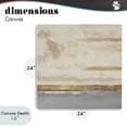 thumbnail image 4 of Stupell Industries Transitional Soft Sea Abstract Canvas Art, 24 x 24, by Patricia Pinto, 4 of 8