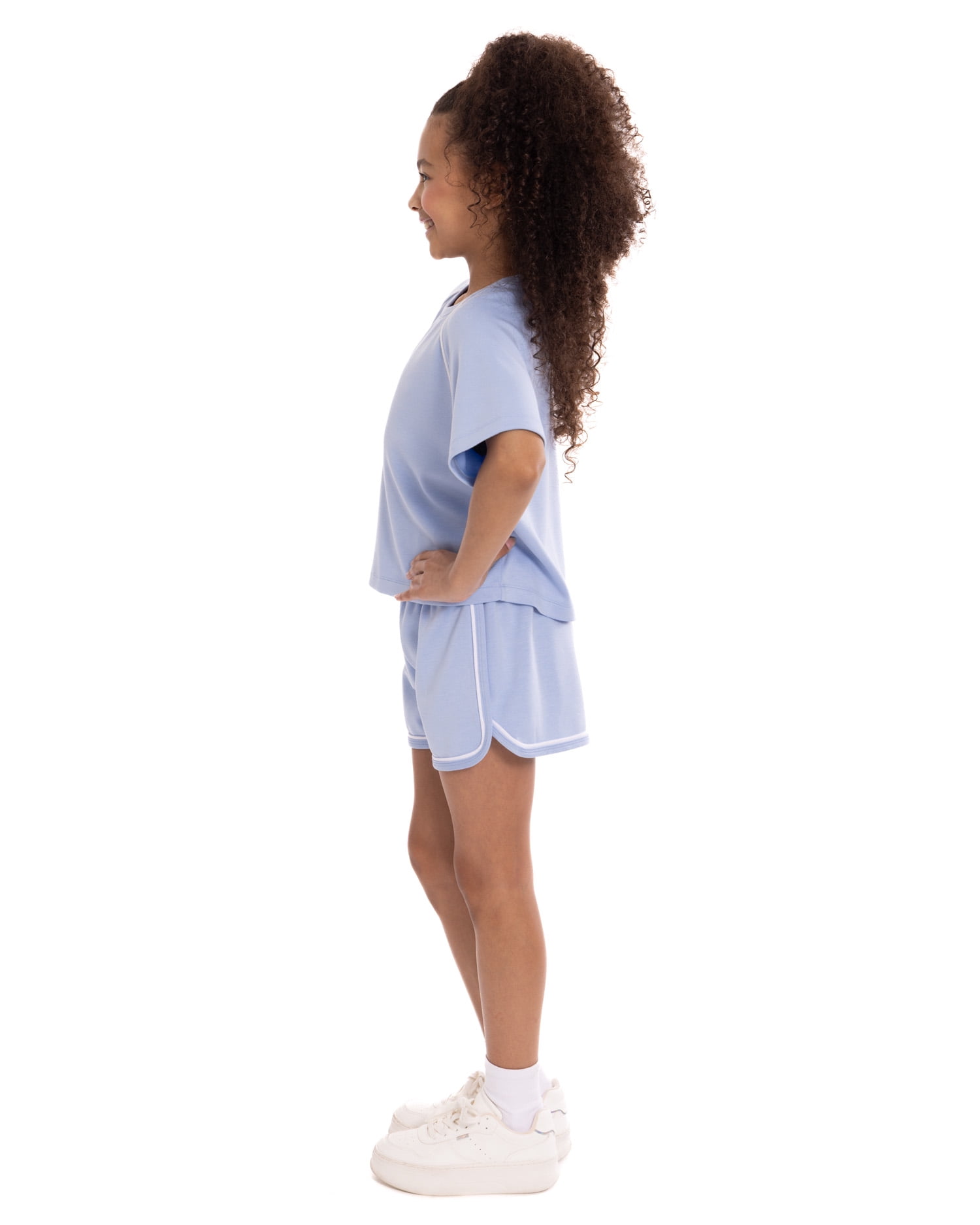 Stitch Girl’s Active Scuba Short Set, Sizes 4-12