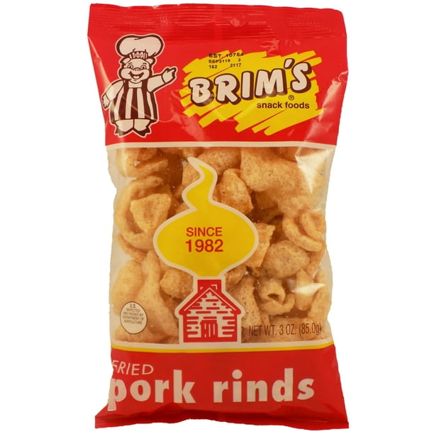 Brim's Fried Pork Rinds, 3 Oz.