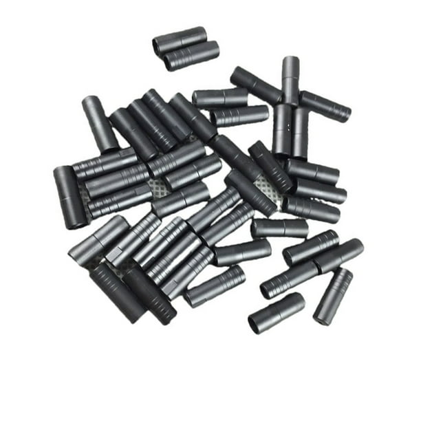 Greeniant 100 Uds., puntas de Cable de freno de bicicleta, tapas de línea de cambio de ciclo, resistentes al desgaste, impermeables, mangas de extremo de Ciclismo Tapa del cable de cambio de 4 mm Greeniant OD020824-01B