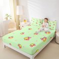 thumbnail image 2 of Manfei Modern Chic Bowtie Fitted Sheet Queen,Ball Sport Bedding,3-Piece,1 Fitted Sheet and 2 Pillowcases, 2 of 6