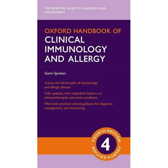 Oxford Medical Handbooks Oxford Handbook of Clinical Immunology and Allergy, (Paperback)