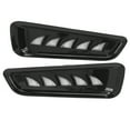 thumbnail image 2 of 2 Pcs Lumière de Jour LED Signal Ambré Brouillard Lampe à Débit 3 Couleurs pour Ford F150 Raptor 1819, 2 of 9