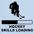 thumbnail image 2 of CafePress - Hockey Skills Loading Body Suit - Long Sleeve Cotton Baby Bodysuit, 2 of 4