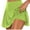 Yellow, variant on Lcziwo Skirts for Women 2025 Summer Vacation Casual Skorts Athletic Workout Yoga Running Skirts Lightweight Stretchy Plain Skorts with Liner Pink,XL