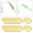 thumbnail image 1 of Juego de cuchillas giratorias de pesca de 20 piezas, cuchara, cebo giratorio, fabricación de piezas de bricolaje, accesorios mi Cola  cuchillas de spinner de pesca, 1 of 8