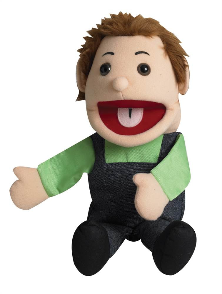 Ethnic Children Puppets Boy Light Tone