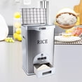 thumbnail image 5 of DENEST Auto Rice Dispenser Rice Storage Container Stainless Steel Rice Organization, 5 of 17