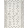 thumbnail image 5 of nuLOOM Sierra Moroccan Diamond Outdoor Area Rug, 7' 6" x 10' 9", Ivory, 5 of 5