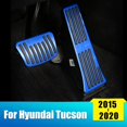 thumbnail image 2 of Cubierta de Pedal de reposapiés de coche, acelerador de combustible, freno, embrague, accesorios para Hyundai Tucson 2015, 2016, 2017, 2018, 2019, 2020, 2 of 5