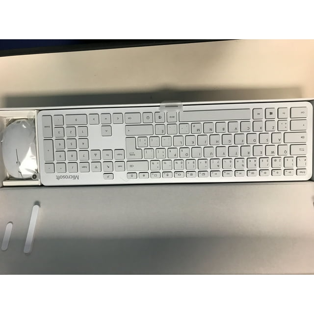 Microsoft Bluetooth Desktop Keyboard & Mouse Combo (QHG-00032) - Grey - French