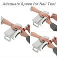 thumbnail image 3 of Unique Bargains Arm Rest for Nails Tech Foldable Hand Stand for Nail Tech Nail Arm Rest Manicure Nail Arm Rest with Bracket for Nail Salons Technician Gray, 3 of 7
