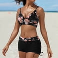 thumbnail image 2 of Conjunto de bikini con estilo para mujer, traje de baño de dos piezas, traje de baño sólido, ropa de playa OAVQHLG3B Store lin121212, 2 of 4