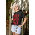 thumbnail image 5 of Christmas Santa Saying Ho Ho Ho Graphic T Shirt Men or Women Brisco Brands S, 5 of 6
