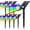 Multicolor, variant on Solar Spot Lights Outdoor, 4 Modes/8 Pack Solar Spotlights Waterproof, 180° Adjustable Powered Landscape Lights, Outdoor Solar Lights for Yard Garden Pathway Flag Tree Wall Statue Cool White
