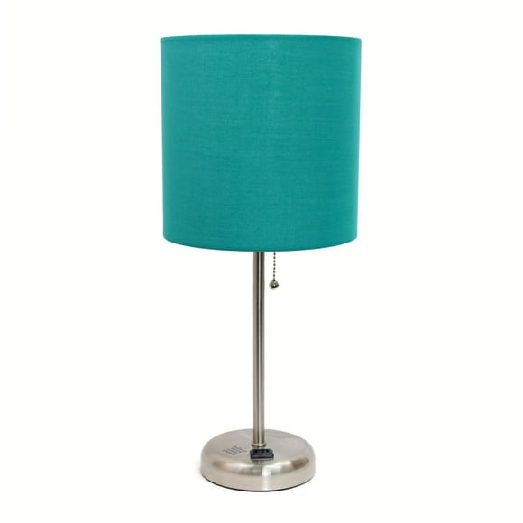 Lampe bâton Feux de la Rampe avec prise de charge et abat-jour en tissu