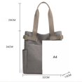 thumbnail image 2 of zttd women student casual handbag canvas travel shoulder tote bag for men and women shopping purse bag a, 2 of 5
