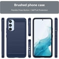 thumbnail image 2 of for Samsung Galaxy A54 5G case, Galaxy A54 Phone case with HD Screen Protector, Fashion Shock-Absorption Flexible TPU Bumper Soft Rubber Protective Phone Case Cove for Samsung Galaxy A54 5G, Navy Blue, 2 of 16
