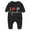 Black, variant on I Love Grandma Baby Romper Long Sleeve Heart Print Jumpsuit Soft Cotton Toddler Gift Bodysuit Emotional Outfit 3-18 Months