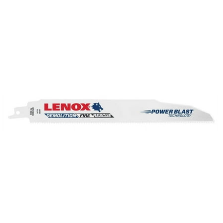 UPC: 0082472203721 | Lenox 20372-960R5 Demolition Bi-Metal Reciprocating Saw Blades  9  x 7/8  x .062   5/Pack