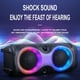 thumbnail image 5 of Altavoz Bluetooth Inalámbrico para Cine en Casa, Columna de Sonido para Exteriores, Altavoz Subwoofer Portátil con RGB FM/AUX, 5 of 5
