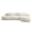 R-Beige, variant on Kevinplus 135 Inch Oversized L-Shape Sectional Sofa with Ottoman Couch, Chaise Right Beige Sofa for Living Room Beige Sofa with Deep Seat for Living Room, Beige